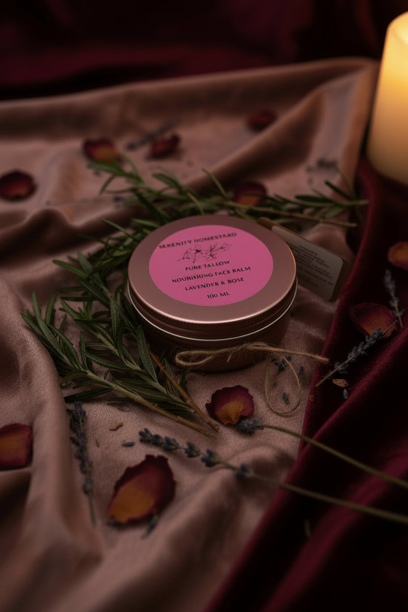 Pure Tallow Nourishing Face Balm
