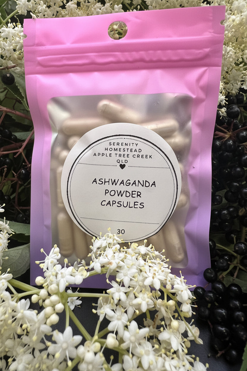 ASHWAGANDA POWDER CAPSULES