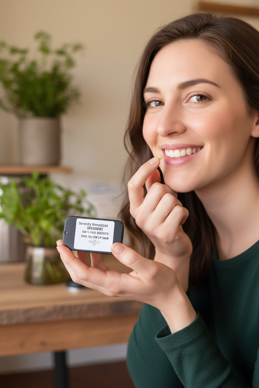 Pure Tallow Lip Balm