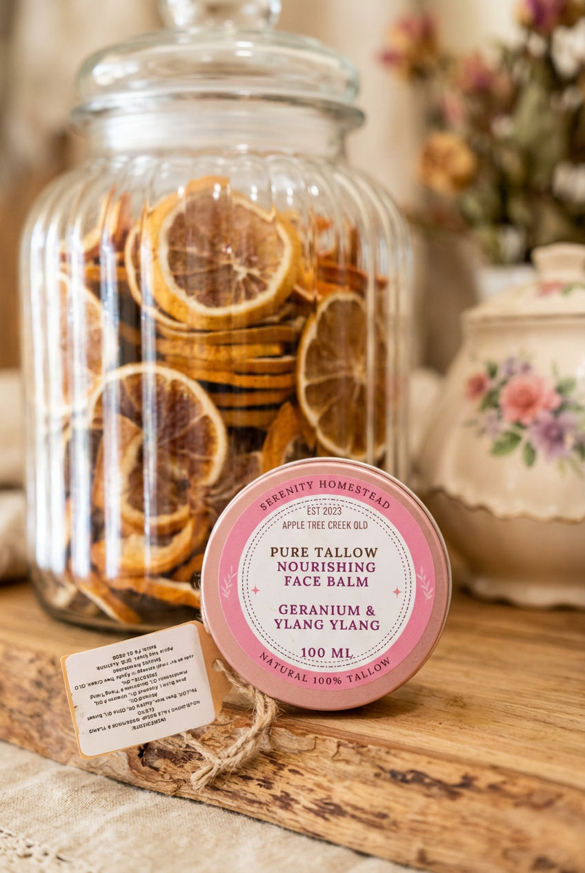 Pure Tallow Nourishing Face Balm