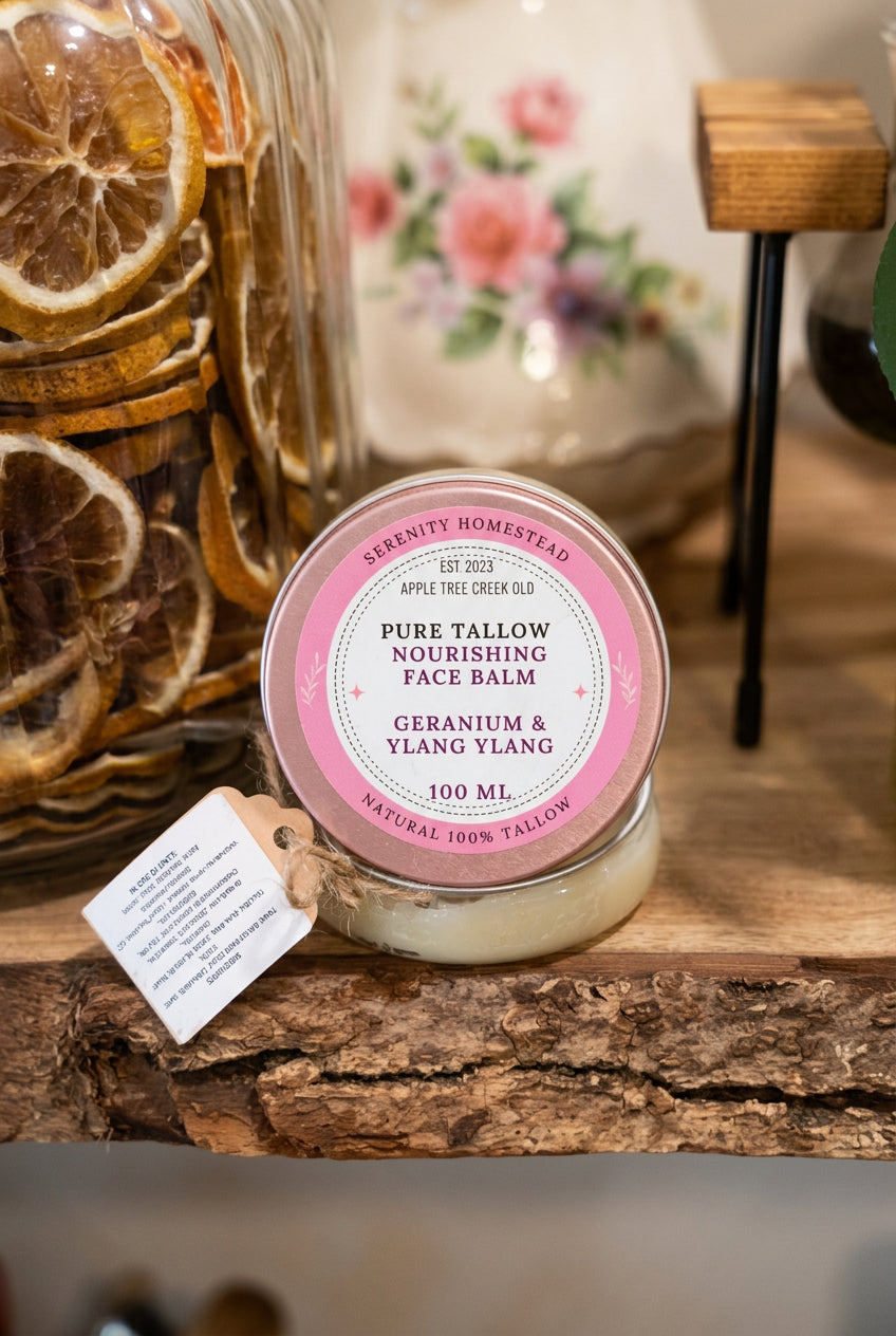 Pure Tallow Nourishing Face Balm